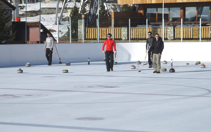 activité Curling pour votre week end ski CE