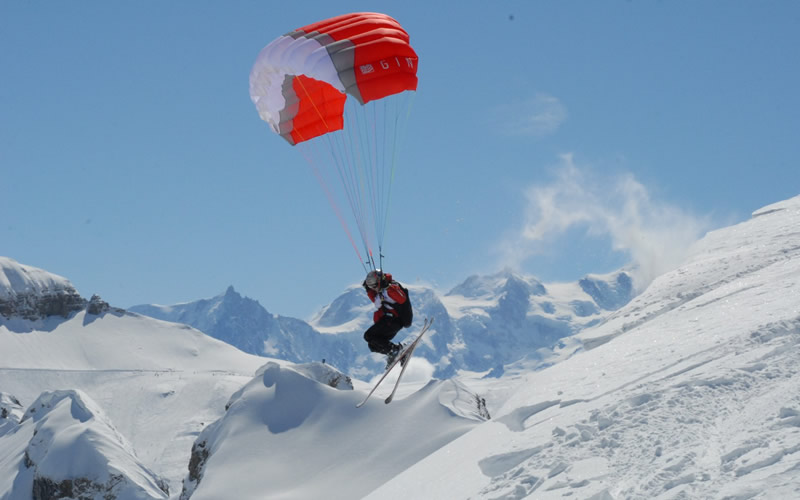 Activité parapente pour votre week end ski CE